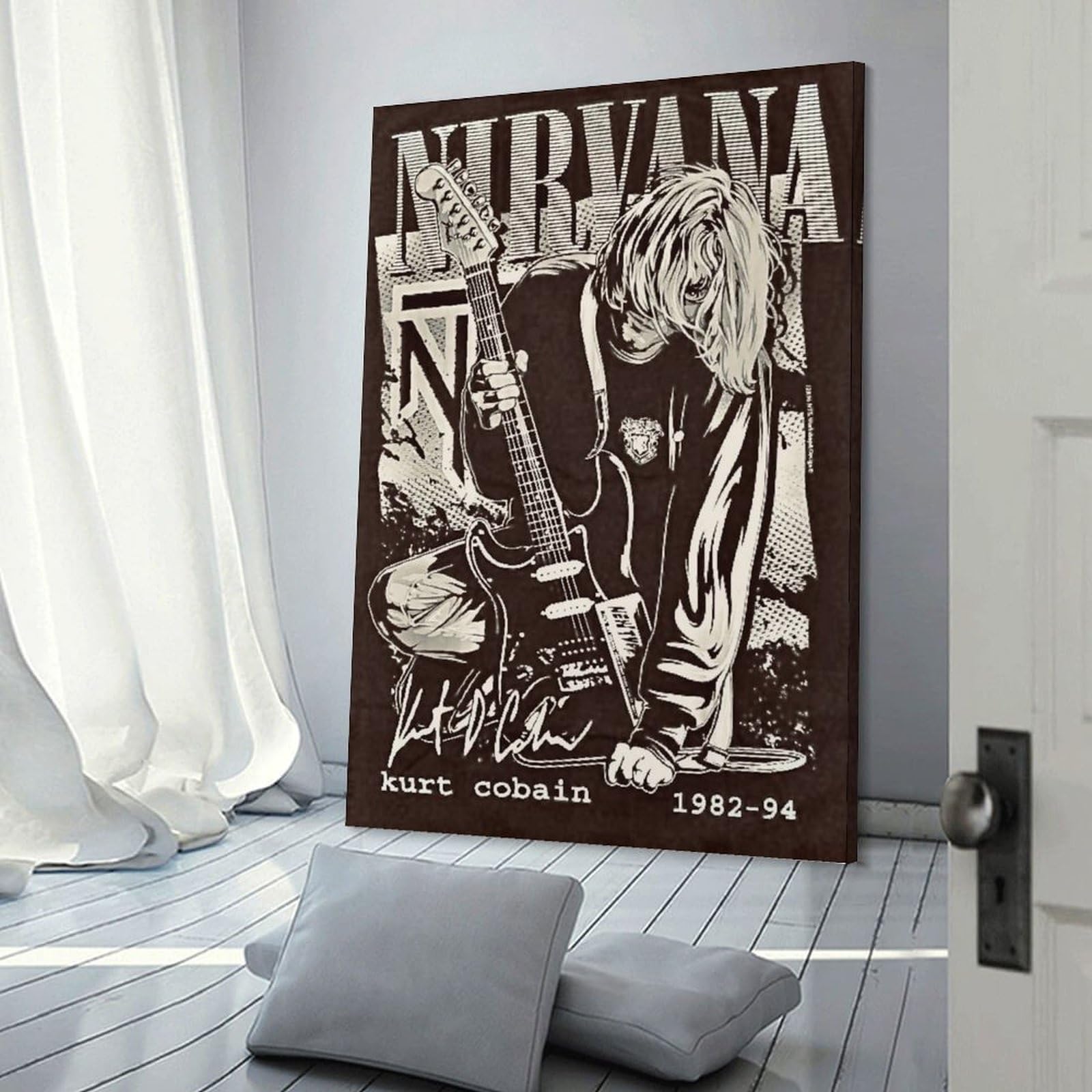 Amazon.co.jp: NIRVANA ポスター カート・コバーン ポスター